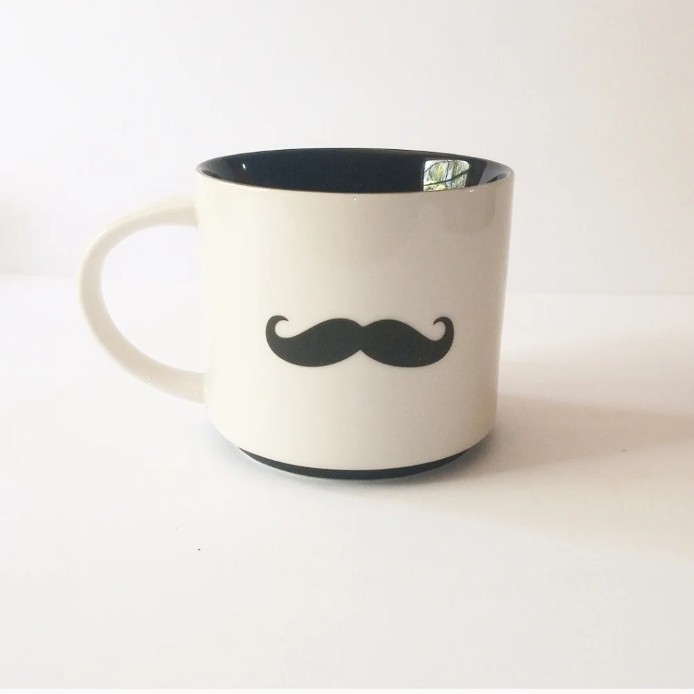 • Pier 1 Imports Mustache Mug •
